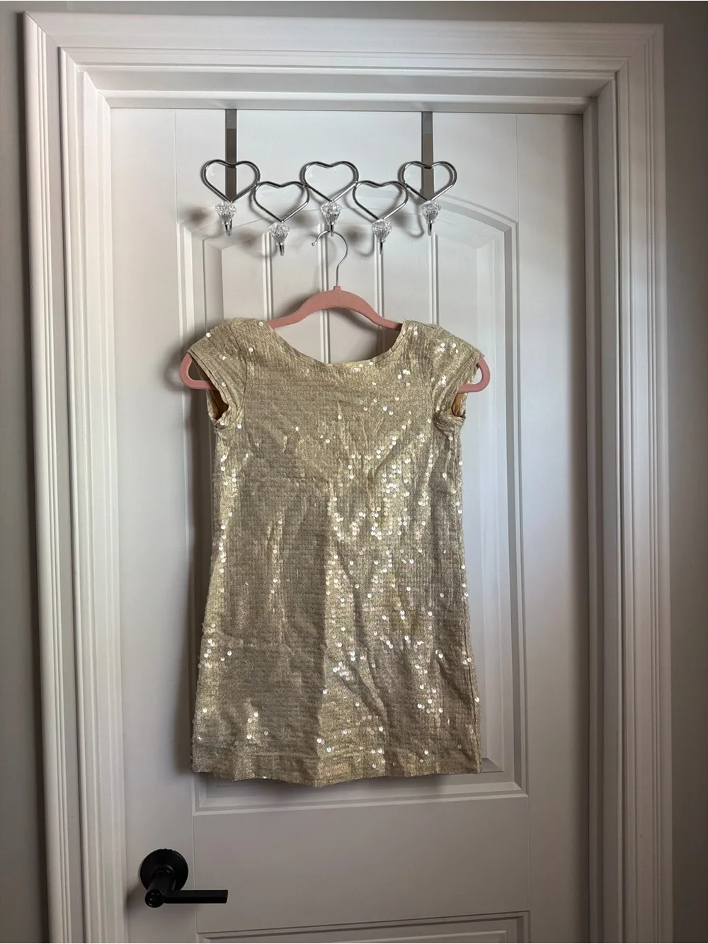 Girls GAP Shiny Sequin Mini Dress 8